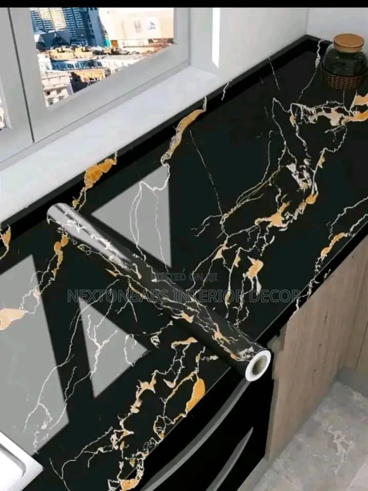Marble Wall Stickers Paper