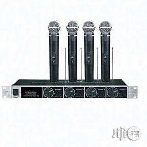 Quad Uhf Wireless Microphone With a Box 100% Brand New