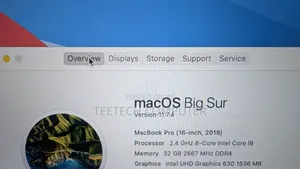 Laptop Apple MacBook Pro 2019 32GB Intel Core I9 SSD 1T