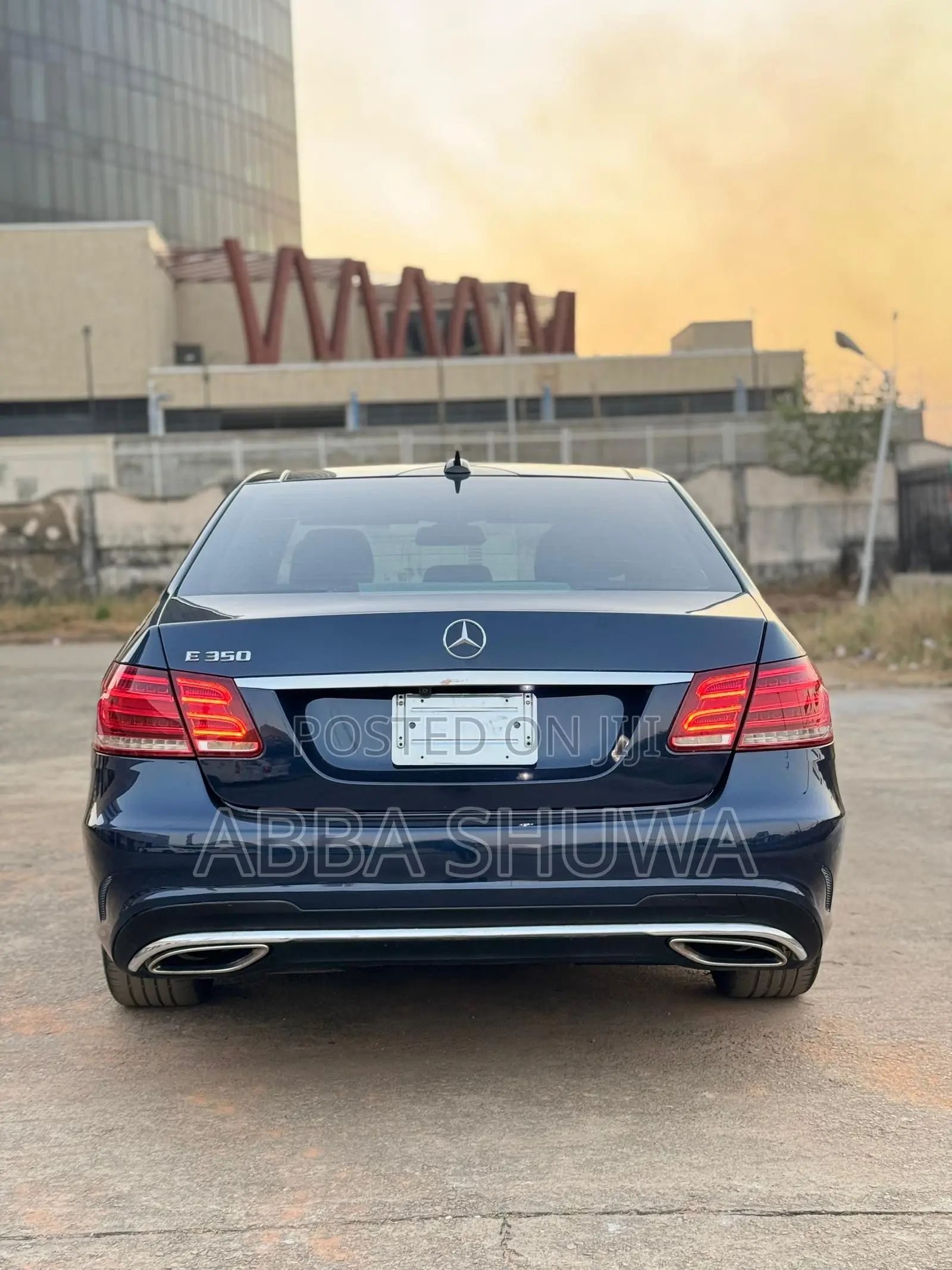 Mercedes-Benz E350 2015 Blue