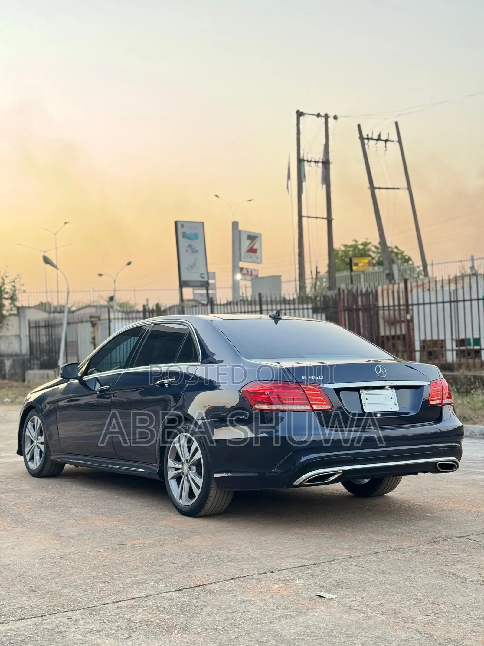 Mercedes-Benz E350 2015 Blue