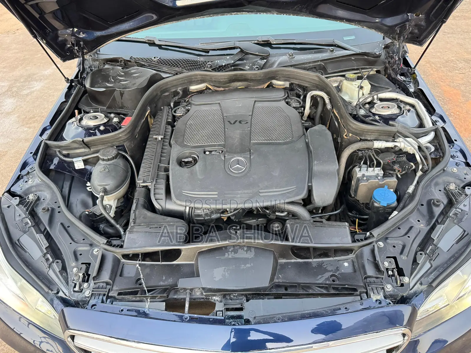 Mercedes-Benz E350 2015 Blue