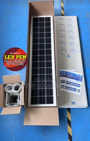 100w Wakatek All in One Solar Street Light Available