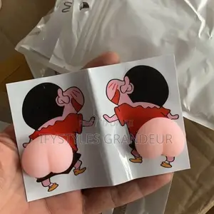 2pc Butt Stickers Anti Collusion