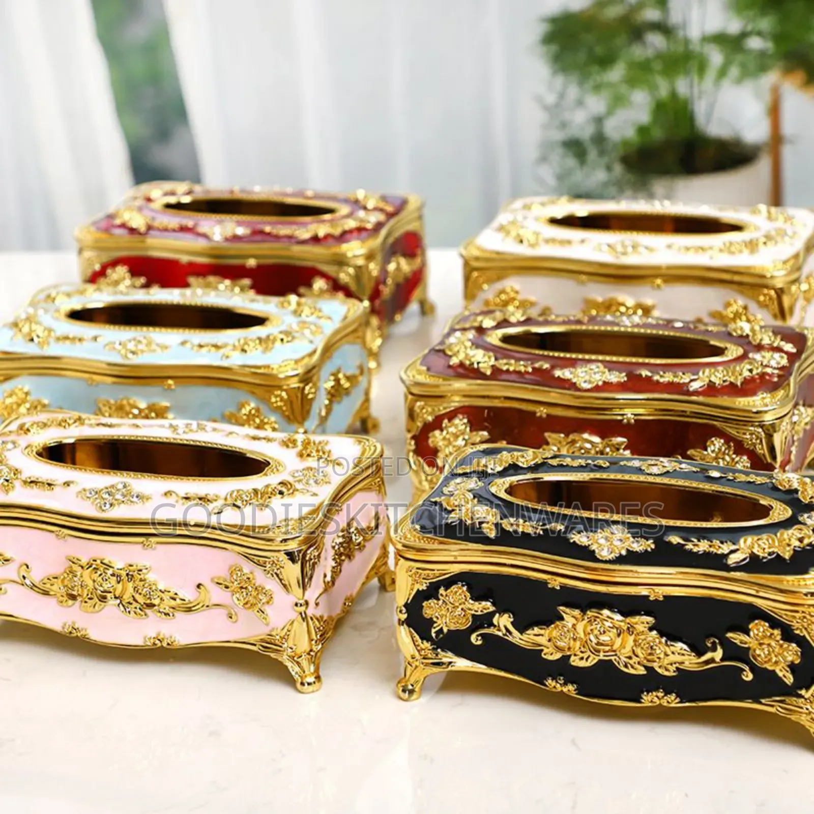 Luxury Tissue Holder / Tissue Box (Big Size)
