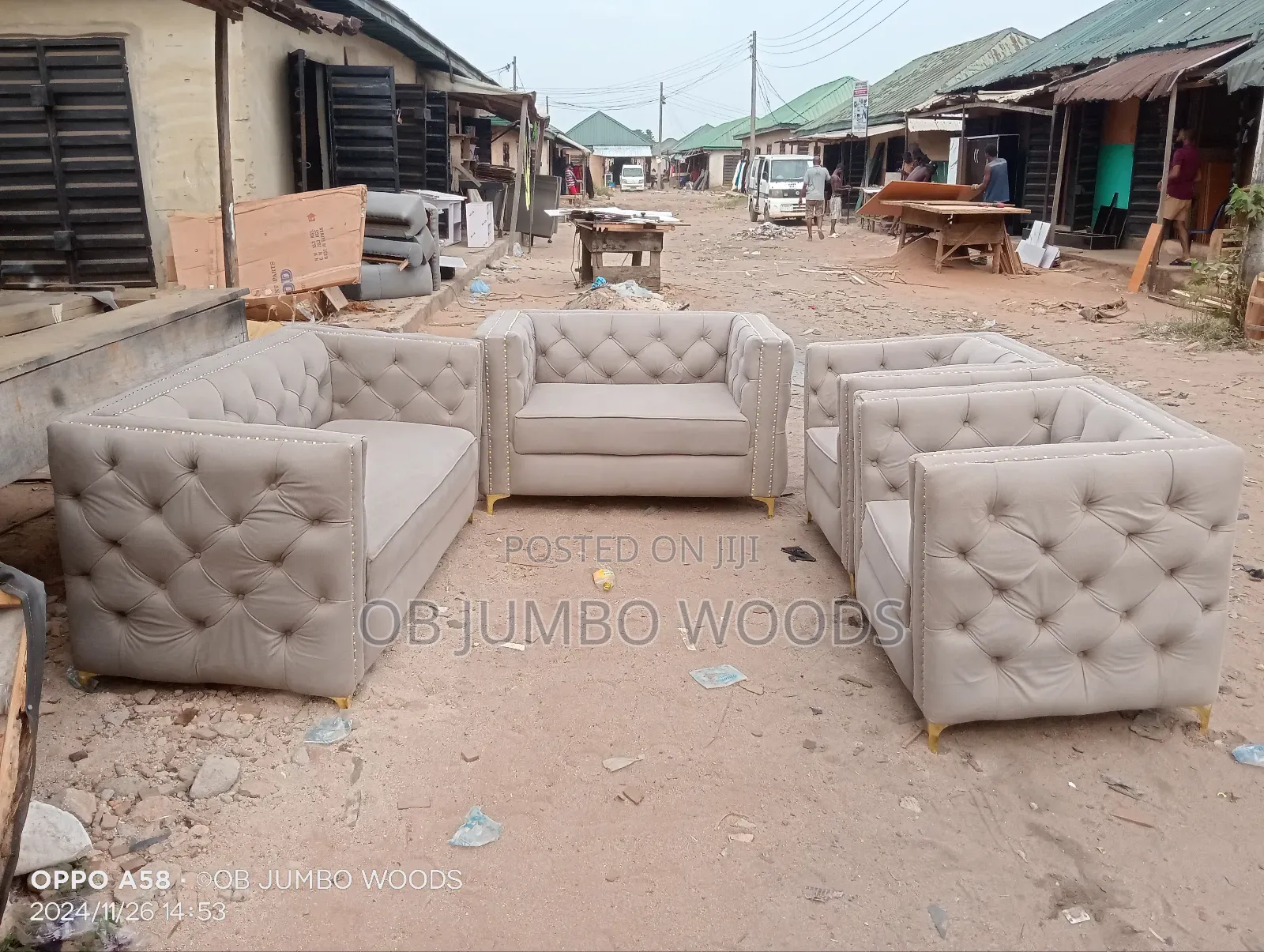 Simple Upholstery Sofa