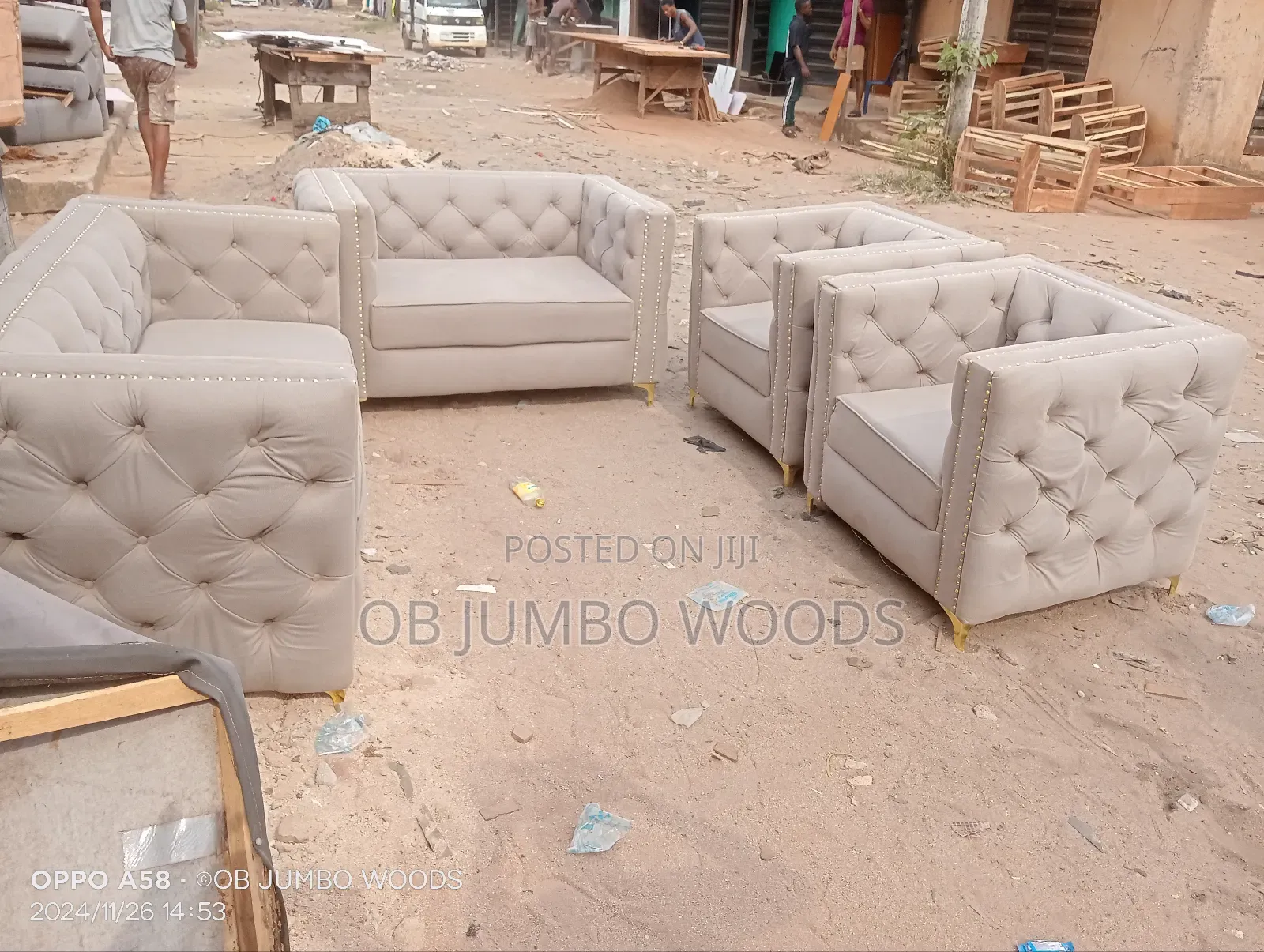 Simple Upholstery Sofa