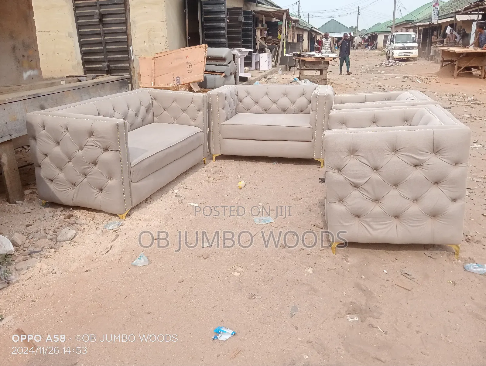 Simple Upholstery Sofa