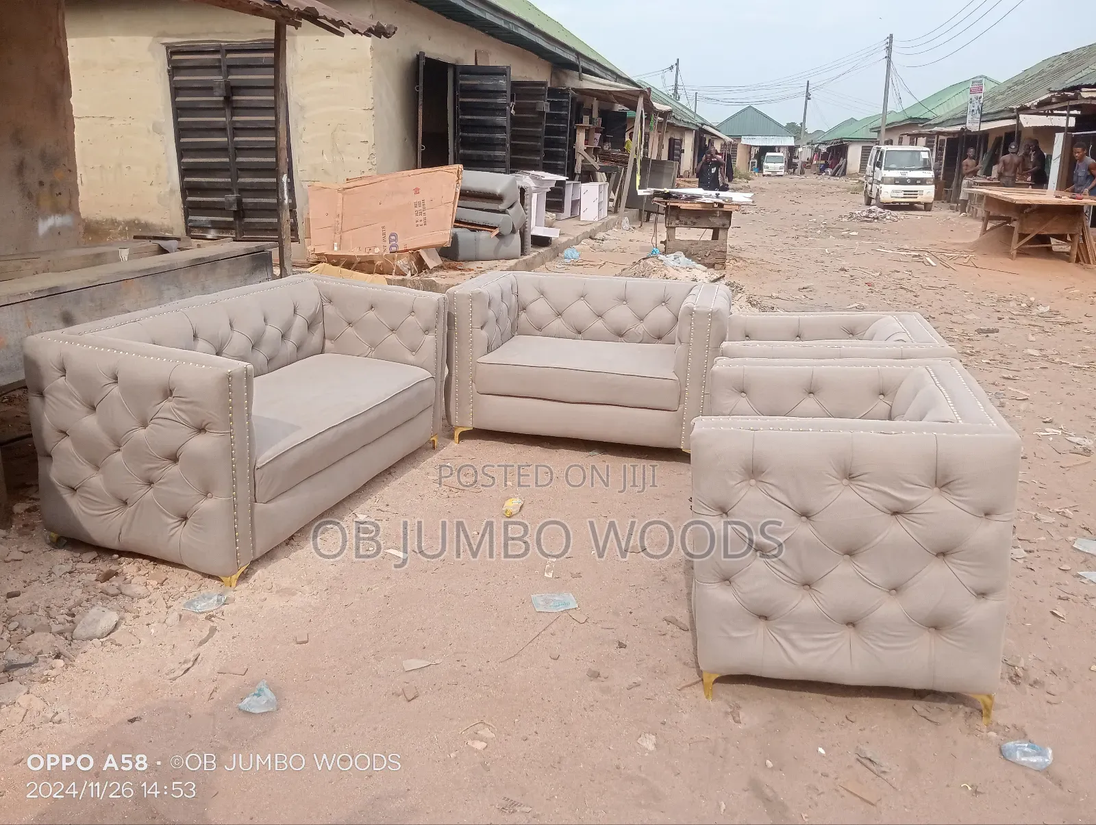 Simple Upholstery Sofa