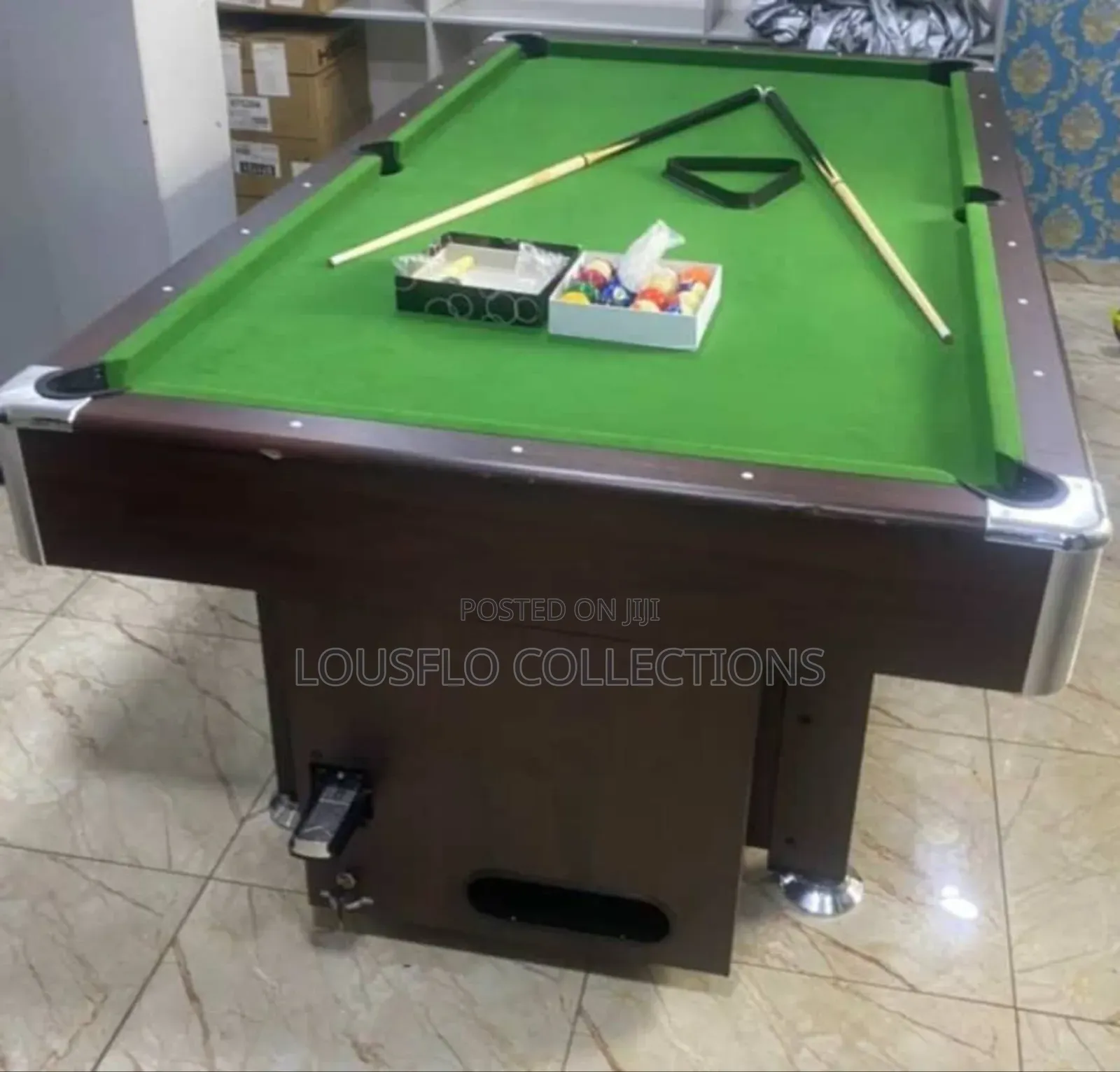 British Standard Coin Snooker Board Wit Complete Accessories