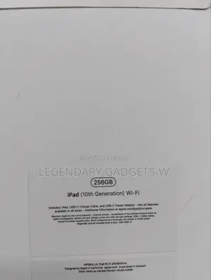 New Apple iPad (2022) 256 GB