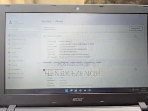 Laptop Acer 8GB Intel Core I5 SSD 256GB