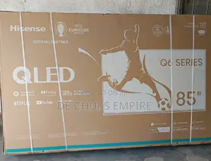 Hisense 85"Inch Qled Smart(Quantum+120 High Refresh Rate)