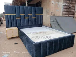 Exquisite 4 By 6 Bedframe With Bedside Drawer Extension
