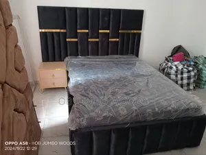 Exquisite 4 By 6 Bedframe With Bedside Drawer Extension