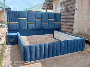 Luxury Bedframe With Bedside Extensions