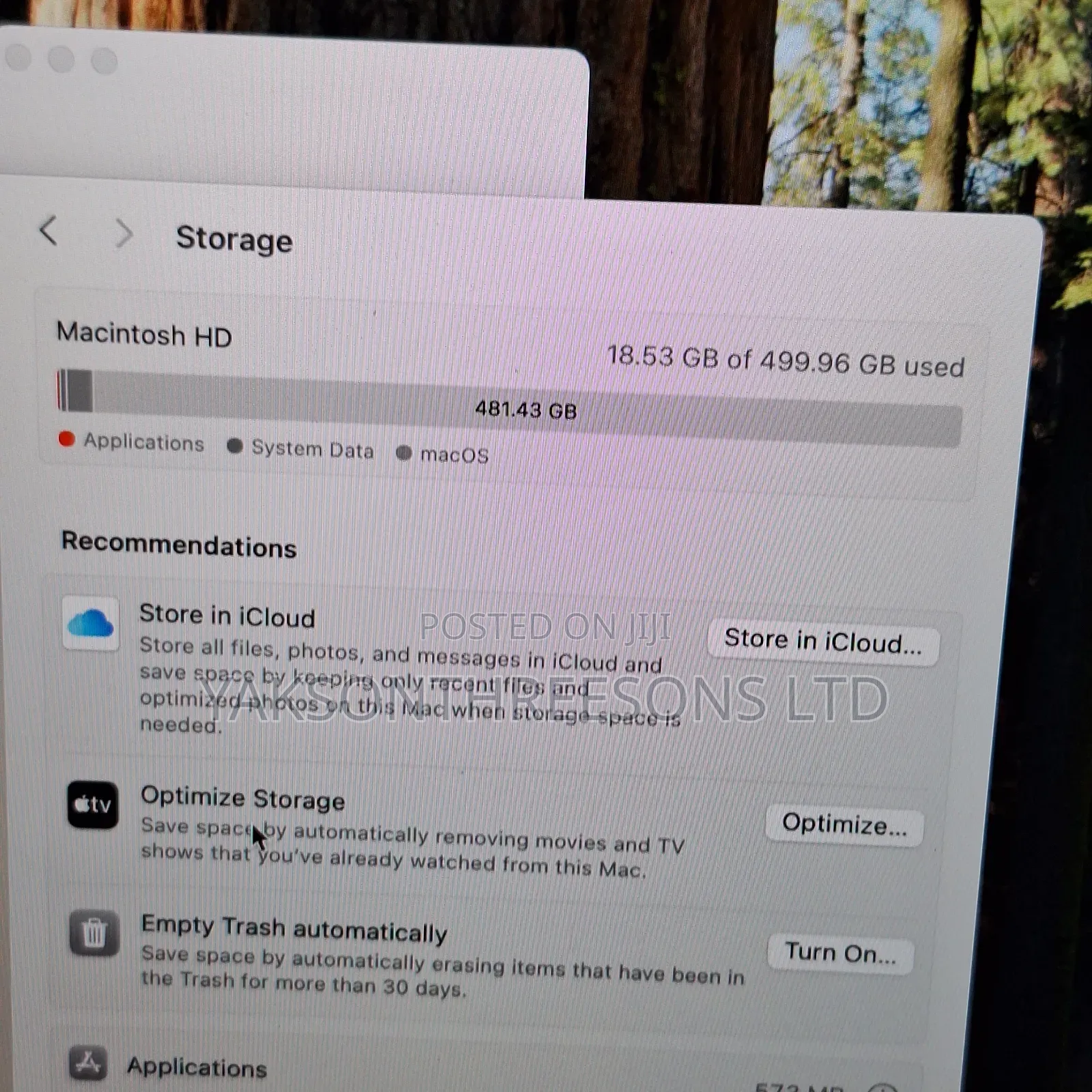 Laptop Apple MacBook Pro 2019 16GB Intel Core i7 SSD 512GB