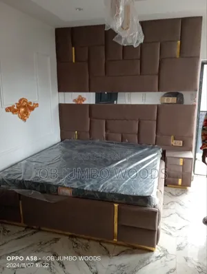 Luxury Wall to Wall Panel Bedframe