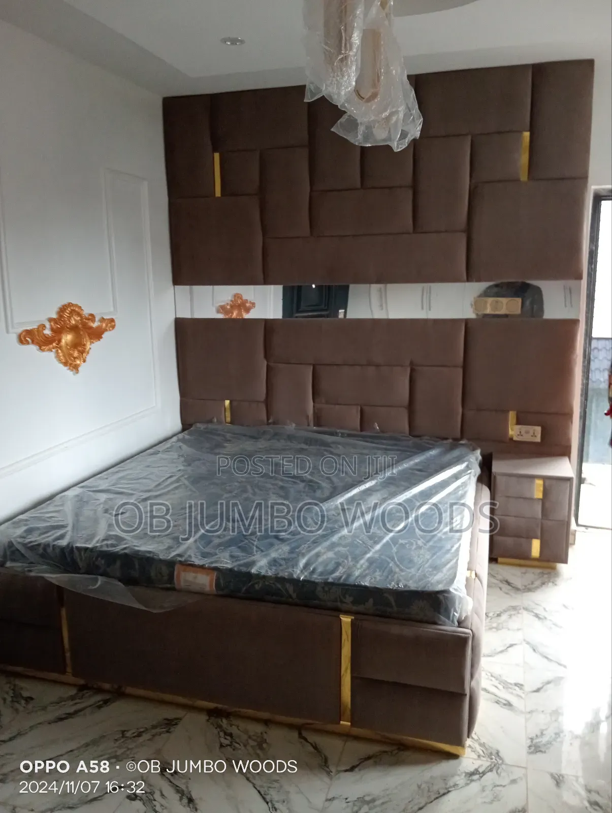 Luxury Wall to Wall Panel Bedframe