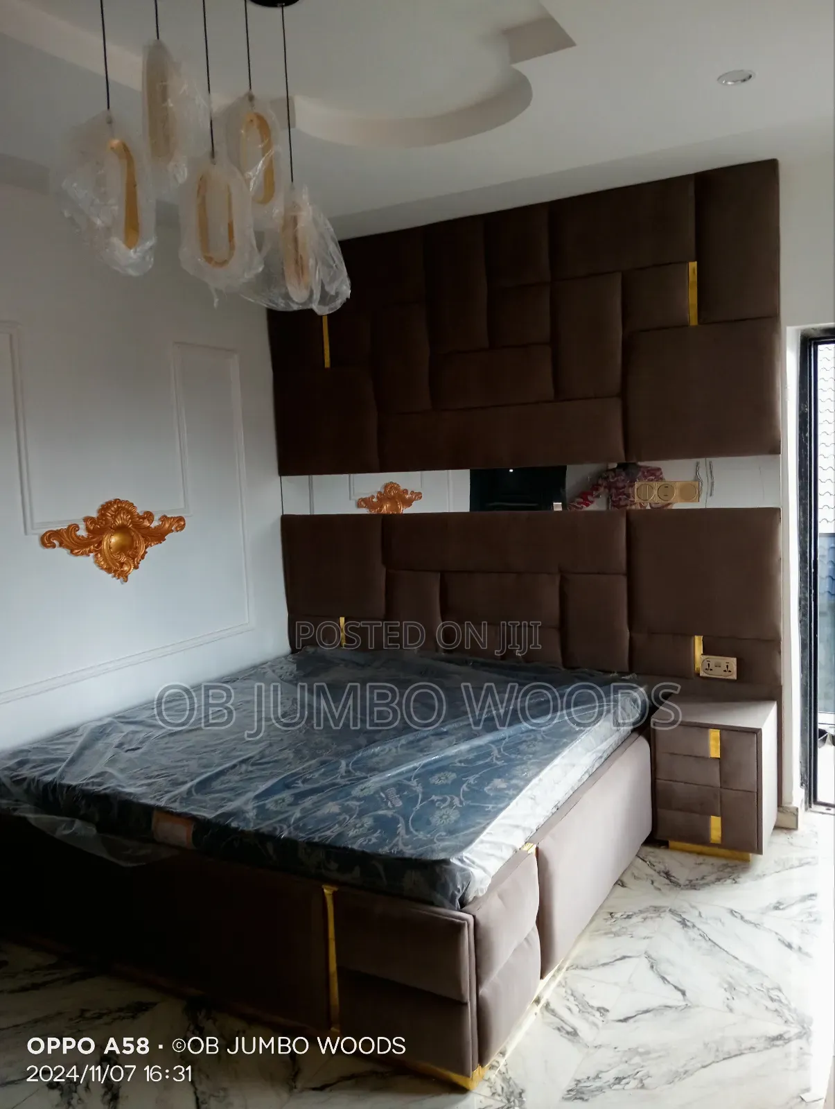 Luxury Wall to Wall Panel Bedframe