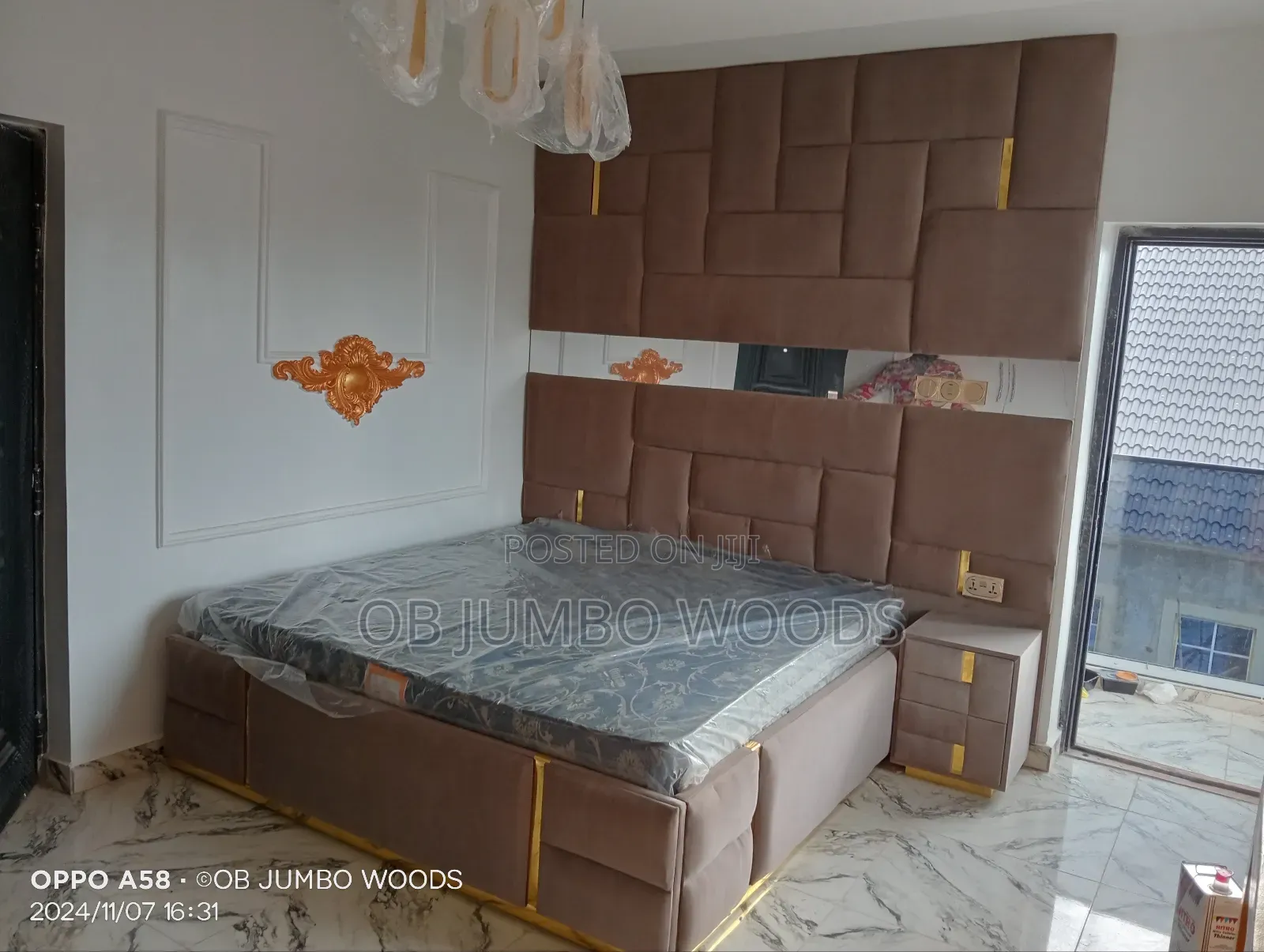 Luxury Wall to Wall Panel Bedframe