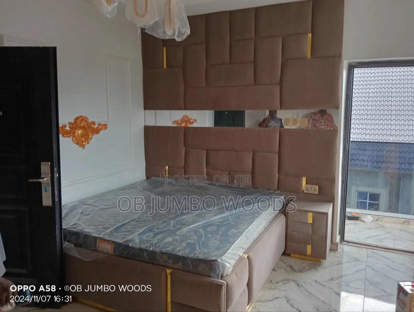 Luxury Wall to Wall Panel Bedframe