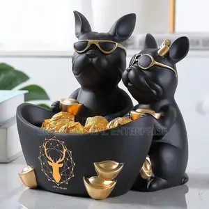 French Dog Figurine Ornaments