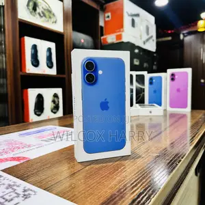 New Apple iPhone 16 256 GB Blue