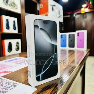 New Apple iPhone 16 Pro Max 256 GB Black