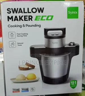 Syinix Swallow Maker - Cooking And Pounding - 6l