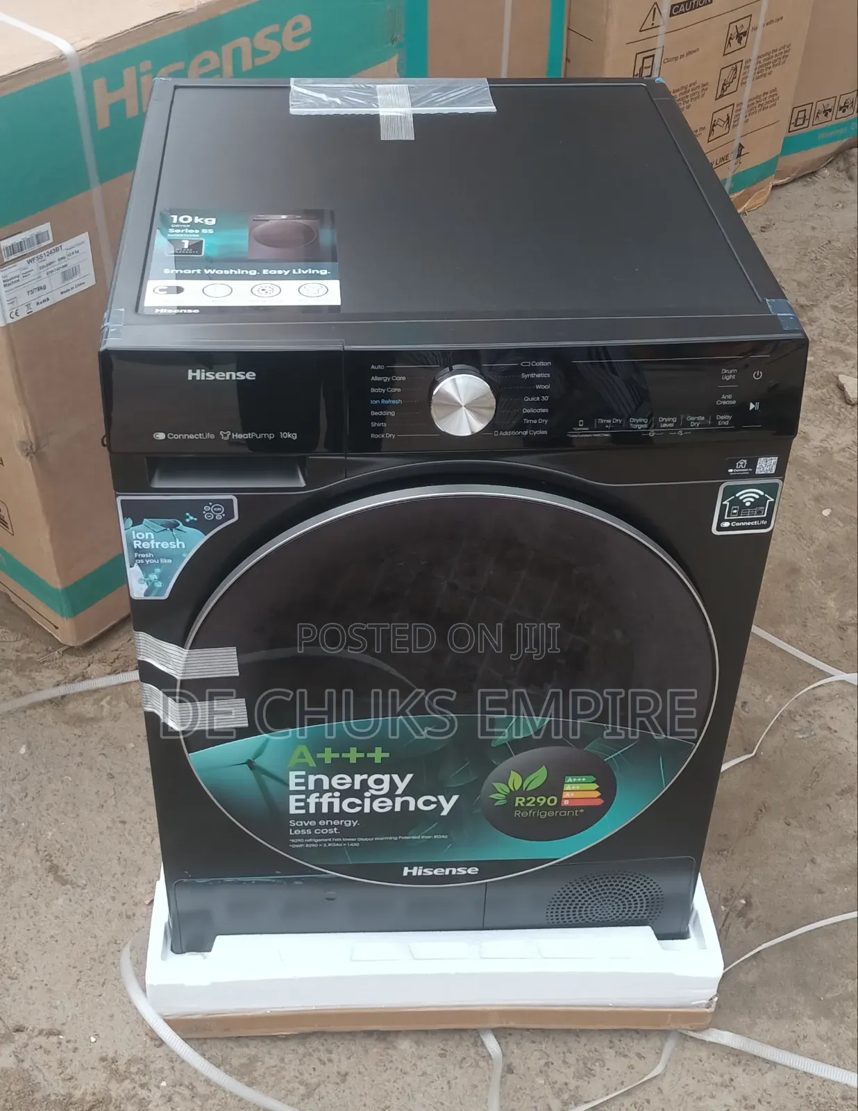 Hisense (10kg) 100% Clothes Dryer Machine>Energy Efficient