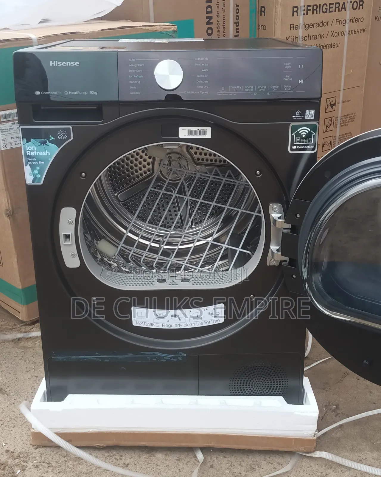 Hisense (10kg) 100% Clothes Dryer Machine>Energy Efficient