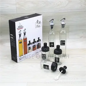 5pcs Oil and Spice Container Set