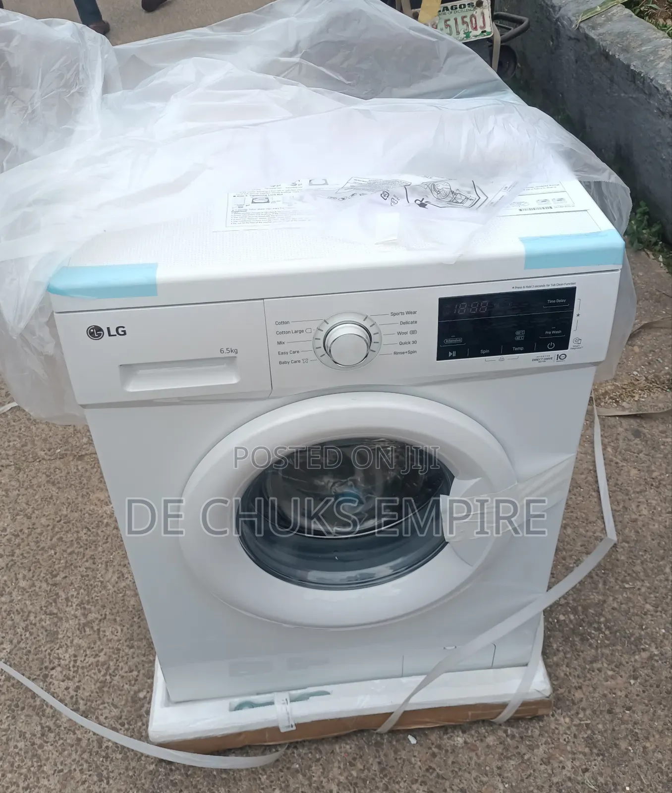 LG (6.5kg) Inverter Front Loader Automatic Washing Machine