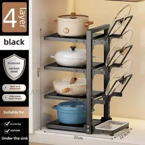 Under the Sink Pot Rack
