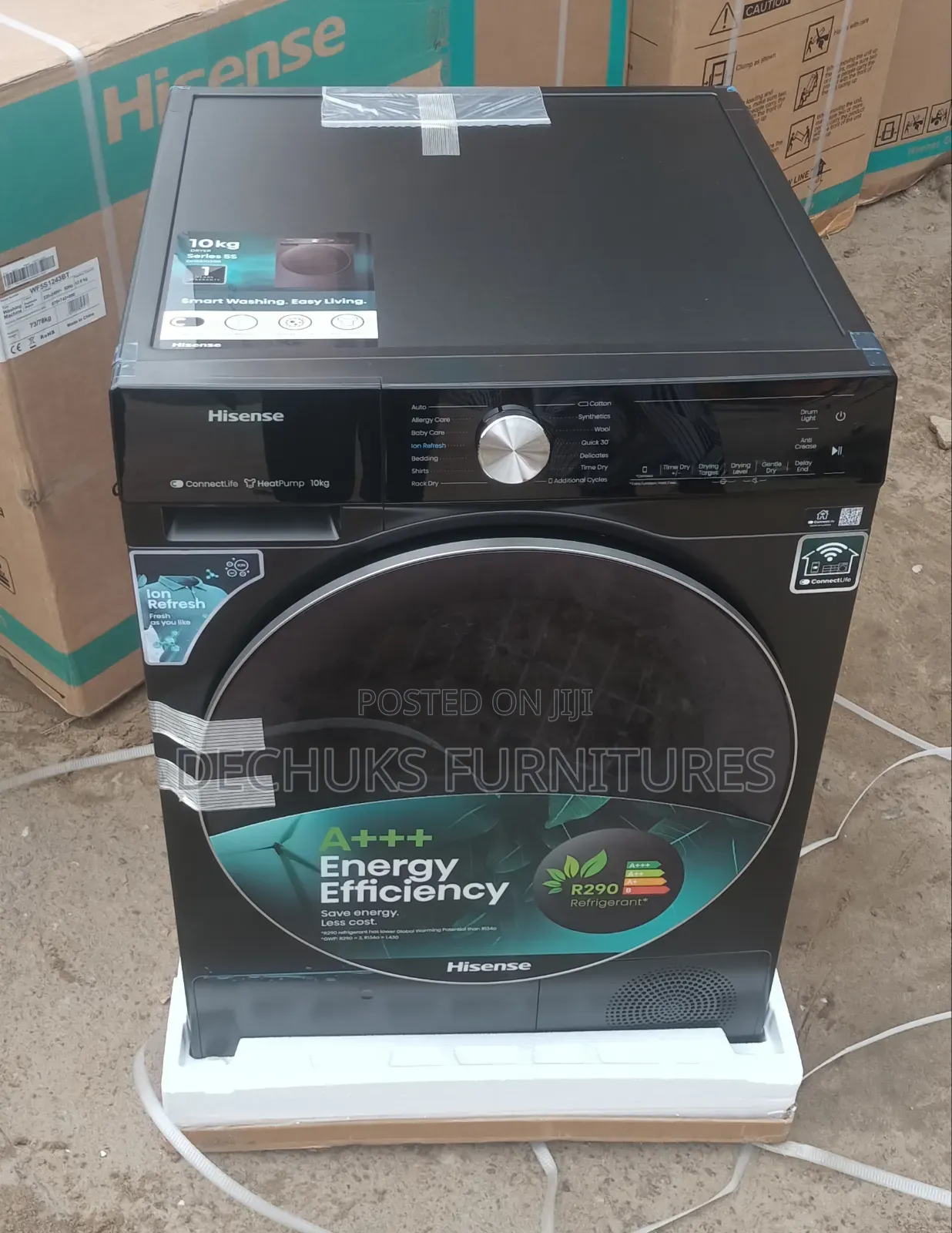 Hisense Super 10kg Dryer Machine With Energy Efficient