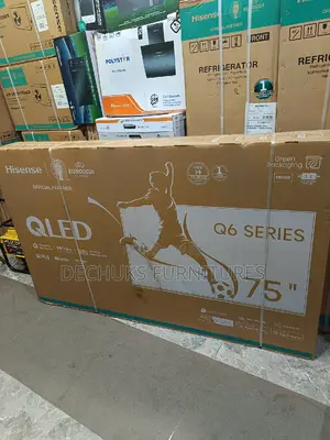 Hisense 75"Inch Qled Smart Tv+Quantum 120 High Refresh Rate