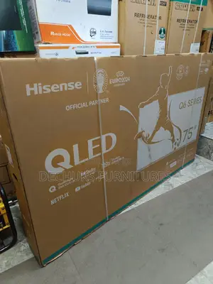 Hisense 75"Inch Qled Smart Tv+Quantum 120 High Refresh Rate