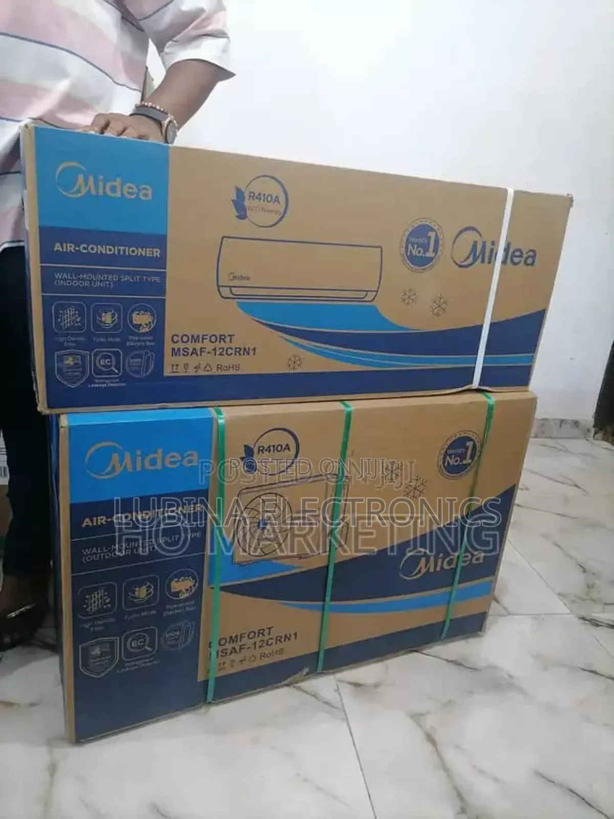 Brand New Middea 1.5hp Split Unit Air Conditioner✓100% Coper