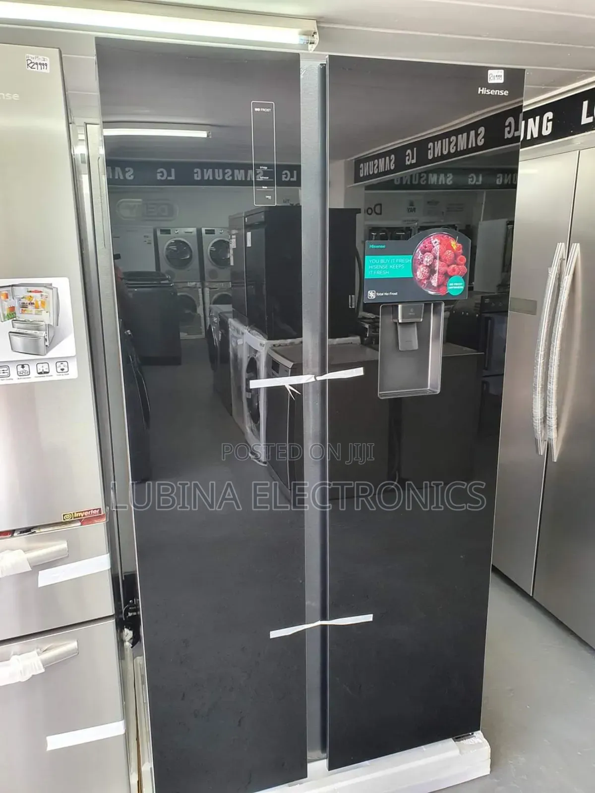 Brand New Hisense Side-by-Side Refrigerator 514L✓Dispenser✓