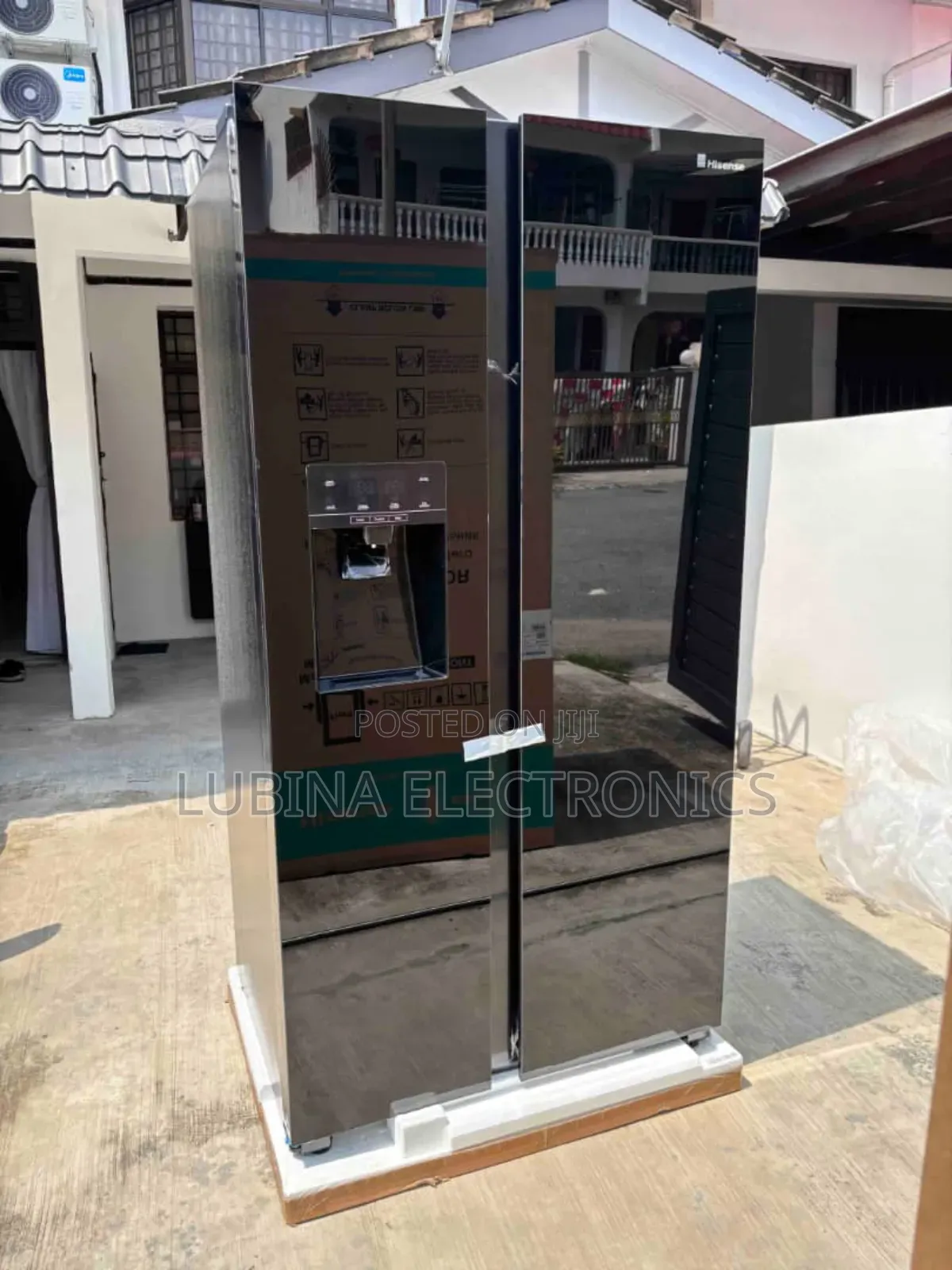 Brand New Hisense Side-by-Side Refrigerator 514L✓Dispenser✓