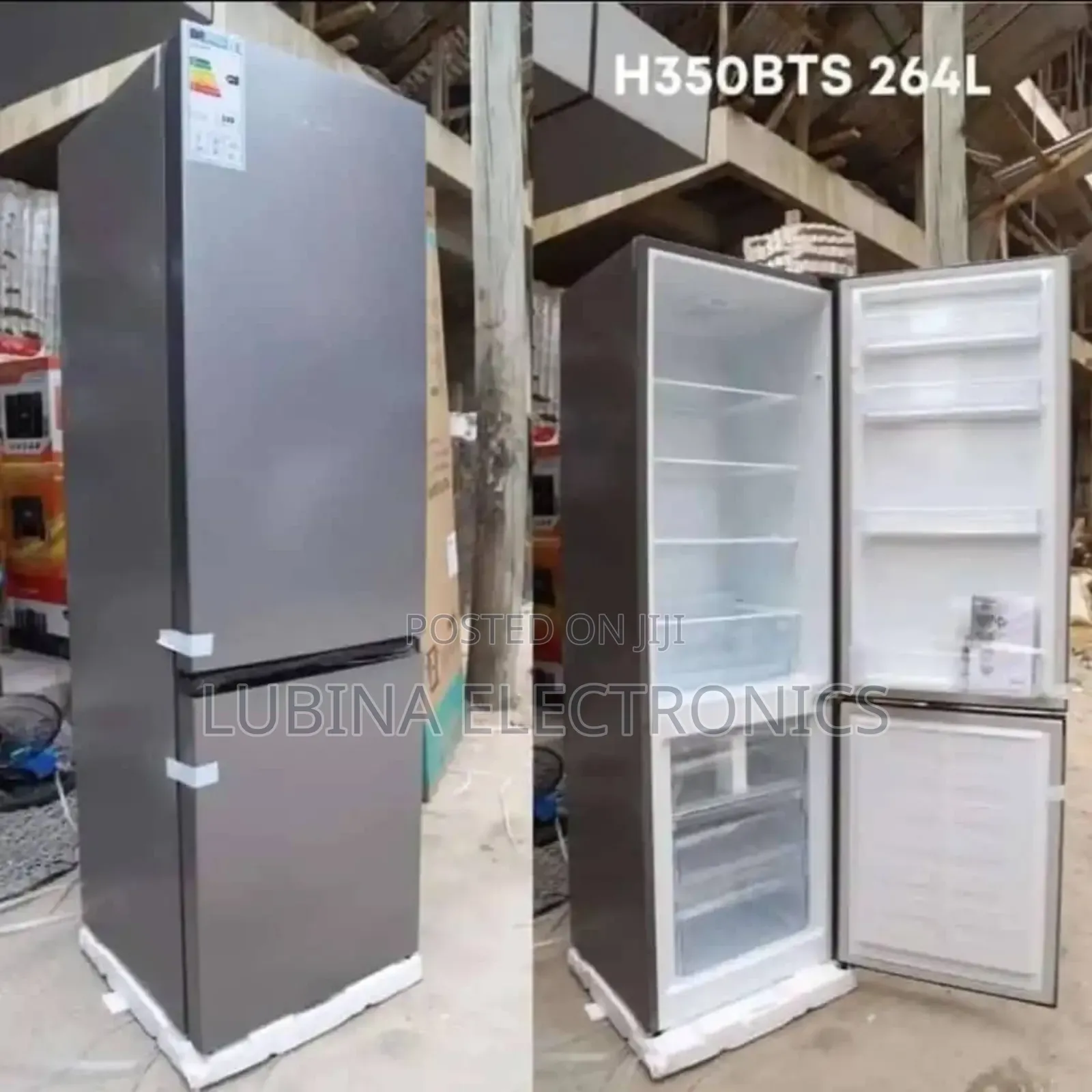 Brand New Hisense 225L Half-Half Double Door Refrigerator