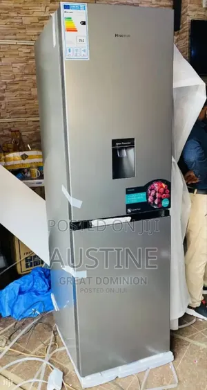 Brand New Hisense 245L Half-Half Double Door Refrigerator