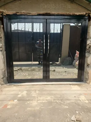 Aluminum Double Swing Door