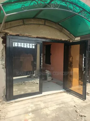 Aluminum Double Swing Door