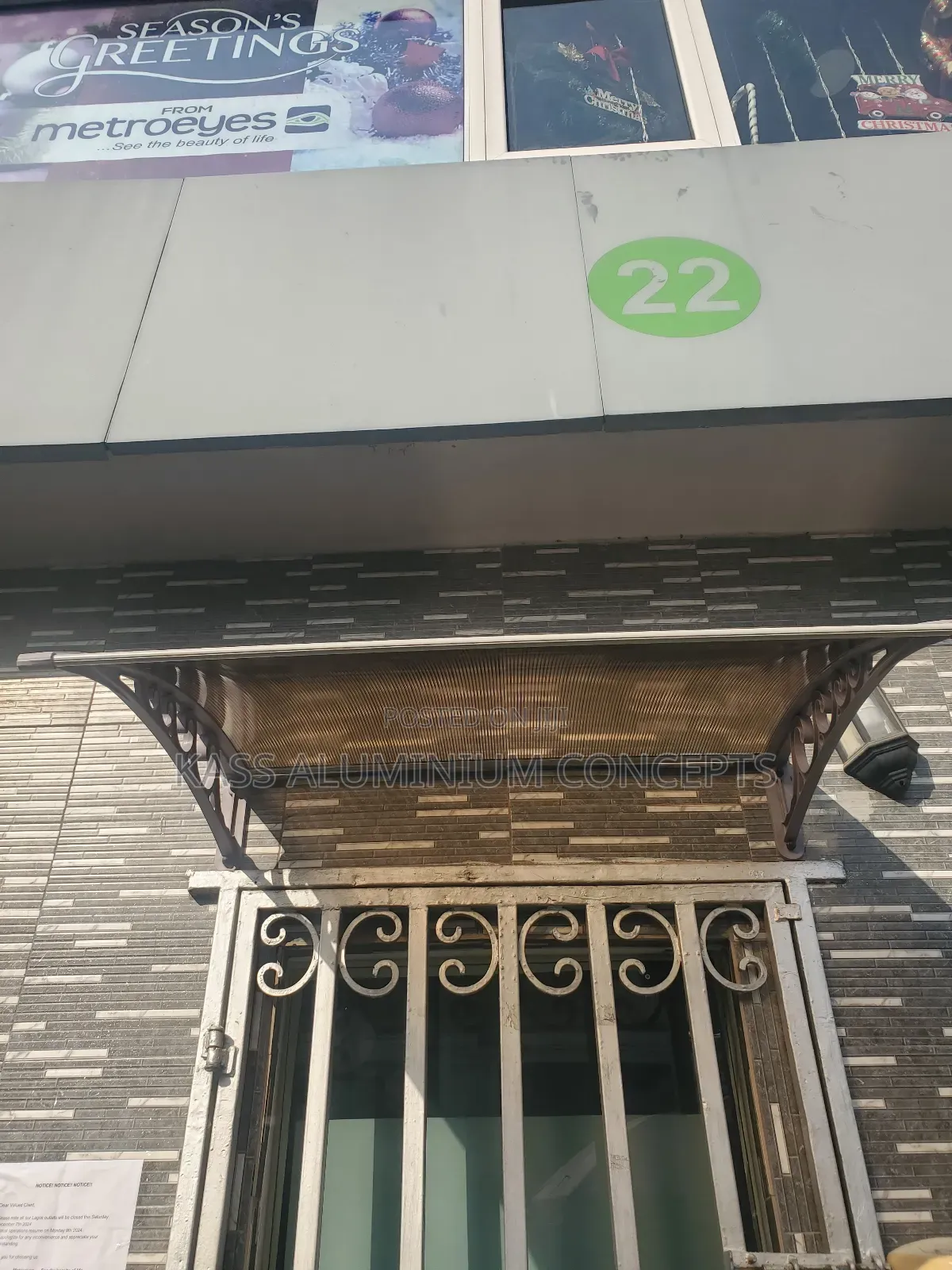 Awning for Windows and Doors