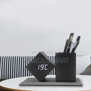 Wooden Digital Alarm Clock