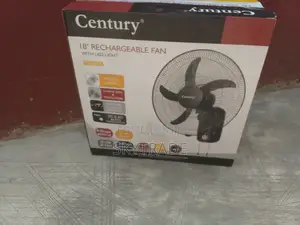 Century 18" Rechargeable Adjustable Wall Fan
