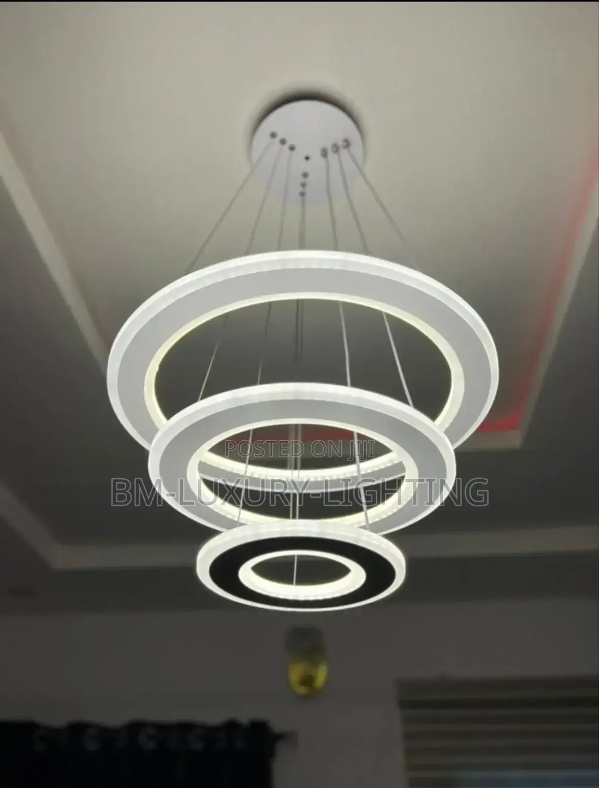 Luxury 3 Rings Pendant Chandelier