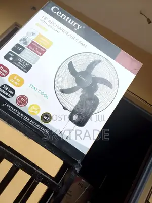 Century 18" Speed Control Rechargeable Fan
